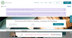 Desktop Screenshot of efinancialcareers-gulf.com